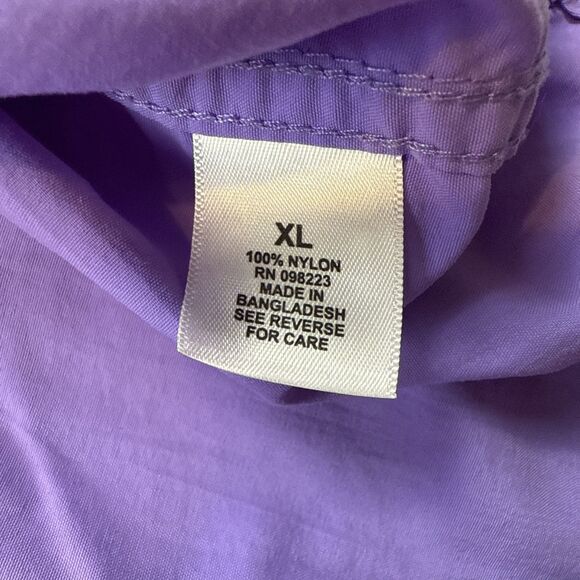 Magellan Outdoors Men’s XL Purple Vented Fishing Shirt Nylon Button-Up Wicking - Picture 4 of 9